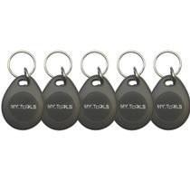 5 chaveiros aproximacao tag rfid dupla frequencia my tools