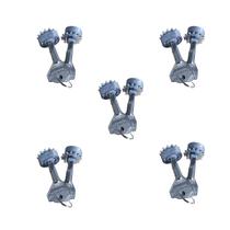 5 Cilindro Polyforte Trava Lateral Porta Enrolar Mesma Chave