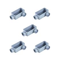 5 Condulete Sem Rosca Ll 3/4 Sem Tampa S Pintura Tramontina