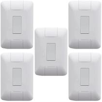 5 Conjunto Aria 4x2 1 Pulsador Campainha Vertical Tramontina 5 Conjunto Aria 4x2 1 Pulsador Campainha Vertical Tramontina