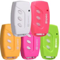 5 Controle Portão Eletronico Alarme 433,92mhz Code Learn Colorido Garen Ppa Rcg Seg com Clip de Fixação