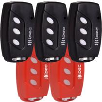 5 Controle Portão Eletronico Alarme 433,92mhz Code Learn Garen Ppa Rcg Seg com Clip de Fixçaão