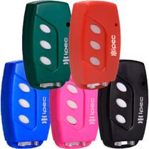 5 Controle Remoto 2 Canais Portão Eletronico Alarme 433,92mhz Code Learn Verde Vermelho Azul Rosa Preto Garen Ppa Rcg Seg