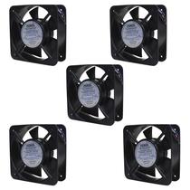 5 Coolers Para Painel 220vca Rolamento Esfera Metaltex