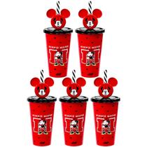 5 Copos Minnie Vermelho Festa Infantil p/ Sacola Surpresa 5 Copos Minnie Vermelho Festa Infantil p/ Sacola Surpresa