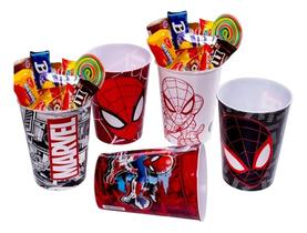 5 Copos Spider-man Aranha Lembrancinha Infantil Aniversário 5 Copos Spider-man Aranha Lembrancinha Infantil Aniversário