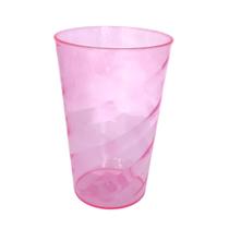 5 Copos Twister Cristal Colorido 400ml Festa P/ Transfer