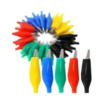 5 Cores 20 Peças Garras De Teste Elétricas (Tipo Jacaré) 28mm 35mm 45mm Com Capa Isolante