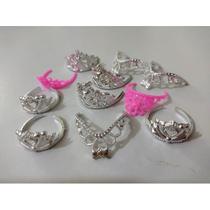 5 Coroa Tiara Princesa Para Boneca Barbie 5 Coroa Tiara Princesa Para Boneca Barbie