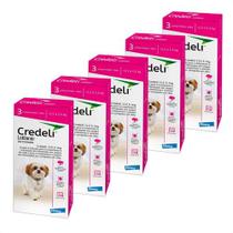 5 Credeli Antipulgas Carrapatos 112,5mg 2,5- 5,5kg 03 Comp.