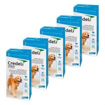 5 Credeli Antipulgas Carrapatos Cães 22 A 45kg 3 Comprimidos 5 Credeli Antipulgas Carrapatos Cães 22 A 45kg 3 Comprimidos