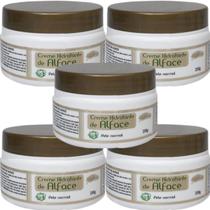 5 Creme Hidratante Alquimia De Alface Pote 250g