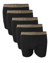 5 Cuecas Boxer Malha Peruana Premium No Algodao Egpicio Na Promoçao De Verao