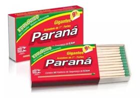 5 Cx De Fósforos Longos 9,5 Cm - 250un Parana Gigante