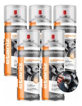 5 Desengripante Anticorrosivo Lubrificante Spray Etaniz 300ml