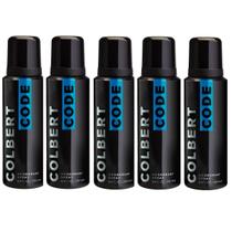 5 Desodorante Colbert Code Azul 250ml Original Importado 5 Desodorante Colbert Code Azul 250ml Original Importado