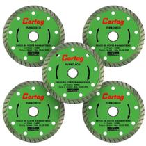 5 Discos Cortag Diamantado Turbo Eco 110X20mm 5 Discos Cortag Diamantado Turbo Eco 110X20mm