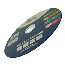 5 Discos de Corte Guepar 7 X 1/16 180mm para Aço Aluminio Inox - G14 - Guepar 5 Discos de Corte Guepar 7 X 1/16 180mm para Aço Aluminio Inox - G14 - Guepar