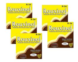5 Encordoamentos Violão Rouxinol R54 Nylon Tensão Alta
