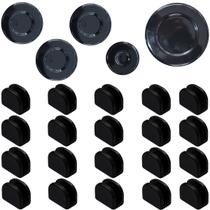 5 Espalhador Chama Cooktop Fischer + 20 Borracha Da Trempe