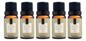 5 Essências Aromatizador Difusor Elétrico 10ml Via Aromas - Varias Fragrancias