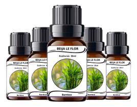 5 Essências De 30ml Para Umidificador Difusor Aroma Bamboo M