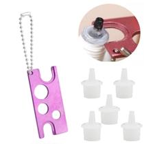 5 Extrator Abridor Desentope Tampa Bico Cola Extensão Cílios