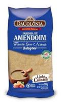 5 Farinha de Amendoim Torrado Sem Pele 500g - DaColônia