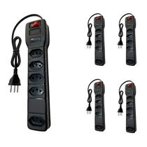 5 Filtro De Linha 10A Multicraft 2200VA 5 Tom 5Mt Bivolt