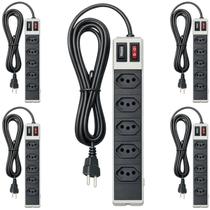 5 Filtro Linha Regua 5 Tomada C/Fusível Bivolt Multicraft 5 Filtro Linha Regua 5 Tomada C/Fusível Bivolt Multicraft