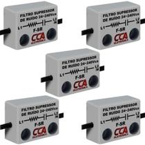 5 FILTRO SUPRESSOR DE SURTO/RUIDO VOLTAGEM DE 24 a 240Vca