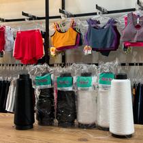 5 Fio Helanca Elastano 100%poliamida Cone 200gr Stick Bonfio