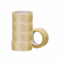 5 Fita Durex De Empacotar Tape Adesiva Transparente 45x100m 5 Fita Durex De Empacotar Tape Adesiva Transparente 45x100m