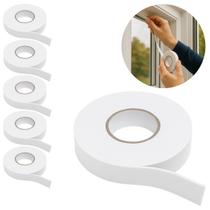 5 Fitas Dupla Face Espuma Banana 18mm x 3,8m Veda Fresta