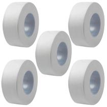 5 Fitas Veda Rosca Tigre 3/4 18mmx25 Metros Branca