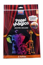 5 Folhas Papel Mágico A4 90g com Bastão Incluso 5 Folhas Papel Mágico A4 90g com Bastão Incluso