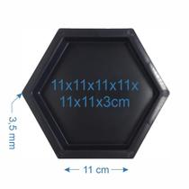 5 Forma De Piso Lajota Sextavada 3cm 5 Forma De Piso Lajota Sextavada 3cm