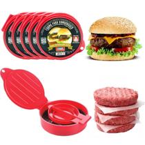 5 Formas de Moldar Hamburguer de Plástico Original Plasútil 5 Formas de Moldar Hamburguer de Plástico Original Plasútil
