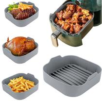 5 Formas em Silicone Fritadeira Air Fryer Microondas C/Alça