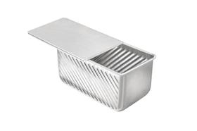 5 Formas para Pão de Forma Com Tampa Em Alumínio 20X10X10 Imeca