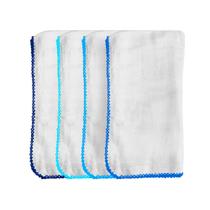 5 Fralda De Pano Pinte E Borde 70x70cm Cremer Com Croche 5 Fralda De Pano Pinte E Borde 70x70cm Cremer Com Croche