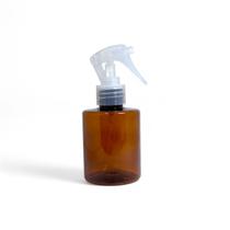 5 Frascos Pet 200ml Picolo Âmbar com Gatilho para Multiuso