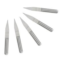 5 Fresas de Gravação CNC V Bit 20 graus 0,2 mm metal duto 5 Fresas de Gravação CNC V Bit 20 graus 0,2 mm metal duto