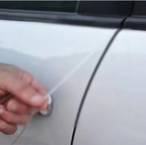 5 Frisos Adesivo Protetor 3d Transparente Quina Porta Carro - Resitank