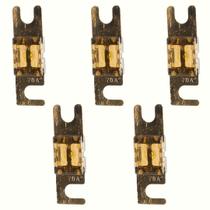 5 Fusíveis Lâmina Mini Faca Modelo Anl Solar Misto Reforçado Midi Sortido Banhado a Ouro Faquinha Resistente Technoise