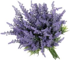 5 Galhos flores de lavanda artificiais 30cm vaso e decoração 5 Galhos flores de lavanda artificiais 30cm vaso e decoração