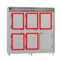 5 Gaxetas Porta Geladeira Comercial Para Polofrio 4005 48x64