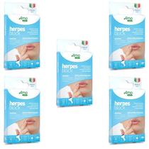 5 herpes block - adesivos naturais para herpes labial - amh