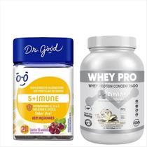 5+ Imune c/30 Fini Dr Good Whey Protein Concentrado 900g
