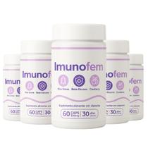 5 imunofem original 60 cápsulas